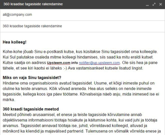 360 kraadi tagasiside prdumise nidis